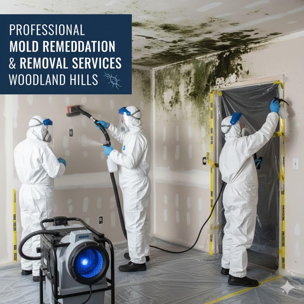 Mold Remediation in Woodland Hills, CA - Expert, Health-Focused Solutions for Your Home & Family