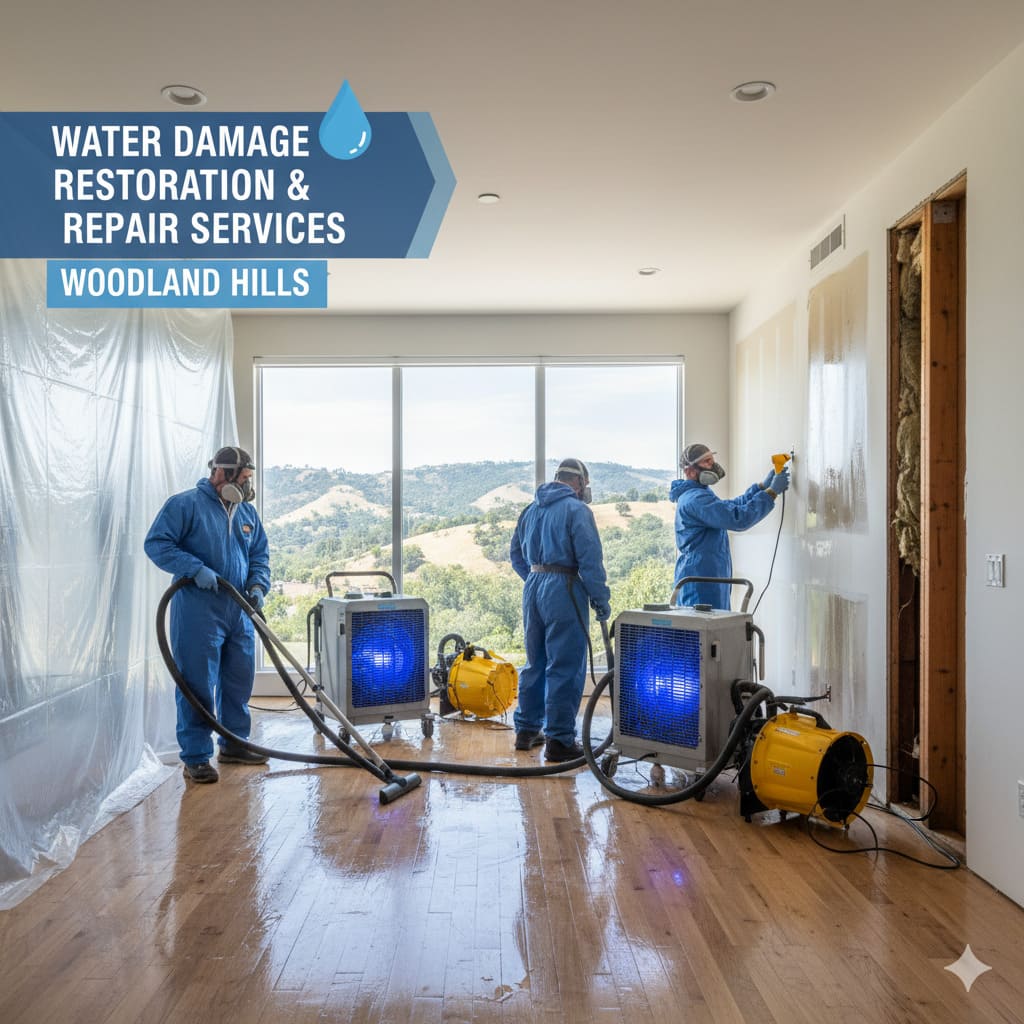 Comprehensive Water Damage Restoration & Mold Remediation in Woodland Hills, CA